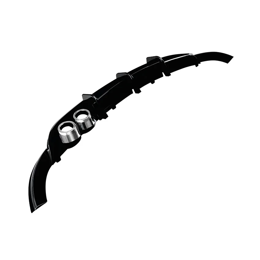 For VW Polo MK5 6R 2009-2014 Rear Bumper Lip Spoiler Tail Wind Blade Wind Knife Splitter Diffuser Guard Exterior Modification
