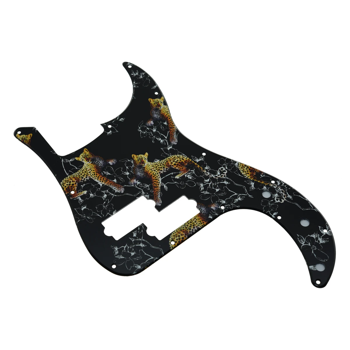 Ohello 13 Hole 4 Strings Pb Bass Guitar Pickguard Electric Bass Parts 3D Printed Guitar Scratch Plate