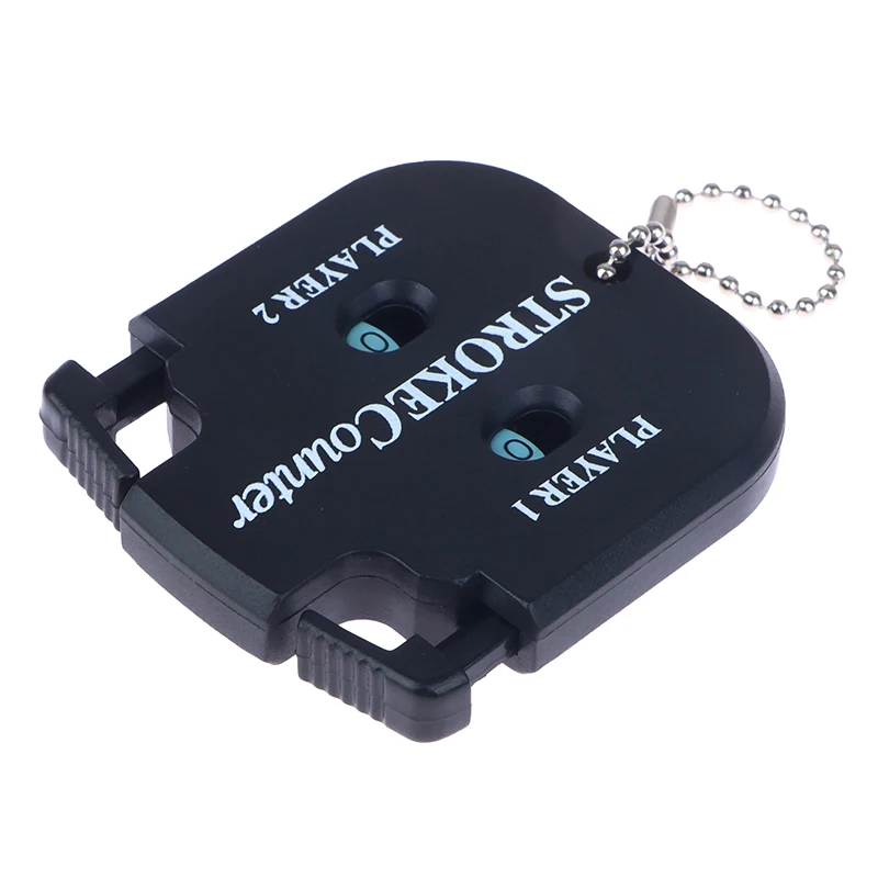 Mini ddmysmile Golf 1Pc Handy Shot Count Stroke Putt Score Counter Two Digits Scoring Keeper With Key Chain Golf Training Aids Smile