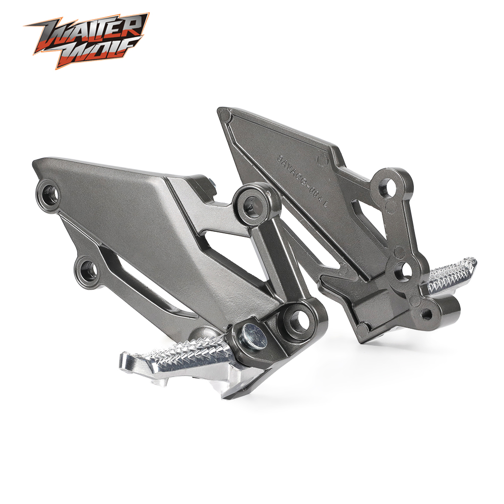 Front Footrest Foot Pedal For KAWASAKI NINJA 250R 300 Z250 Z300 Z 250 300 Motorcycle Accessories Gear lever Left Right
