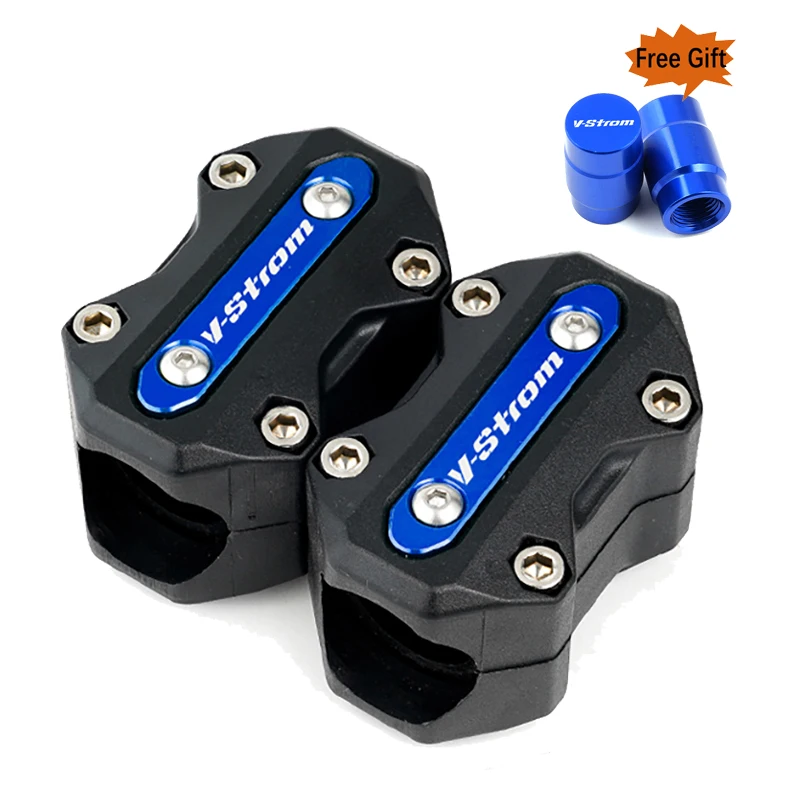 v strom 650 dl Crash Bars Engine Bumper Protective Block For Suzuki Vstrom 650 1000 v-strom 1050 xt DL650 DL1000 dl250 vstrom650