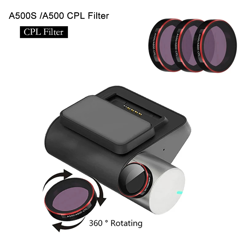 for 70mai pro plus+ A500s CPL 2025 Filter or RC06 Rear camera CPL Filter new For 70mai Pro lite D02 / D08 lite2 A200 CPL Filter