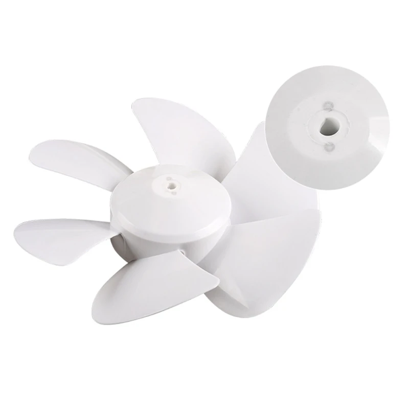 RV Vent Fan Blade White 6" 8" 10" 12" Replacement Fan Blade Round Bore RV Fan Blades for Bathroom Roof Vent Range Hood