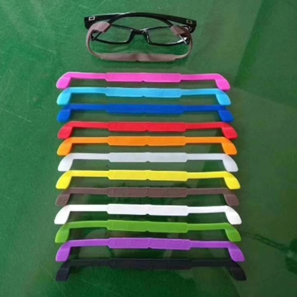 PC Adjustable Neck 1 Strap Lanyard for Elastic Sports Glasses Multicolor Cord Lanyard Sunglasses Holding Bracket smile
