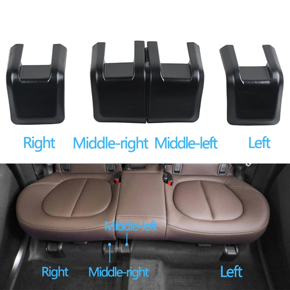 Rear LHD RHD Car Seat Rail Sliding Track Bonnet Trim Cover For For X1 X2 2 Series F48 F49 F39 F45 2016-2021 smile