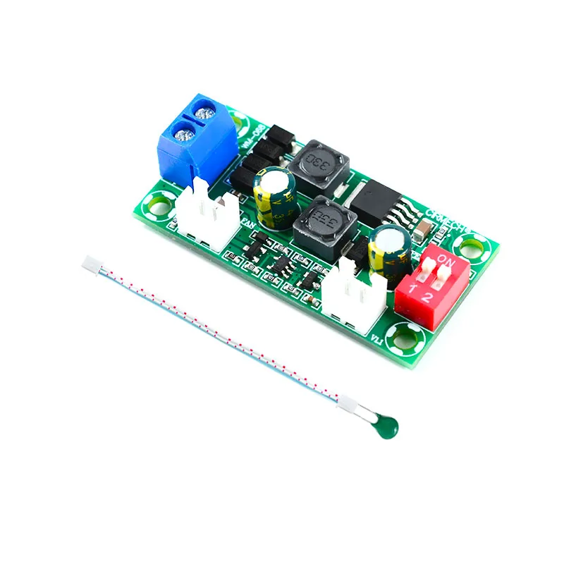 Control Temperature Electronic Thermostat Fan Module DC5V 12V 24V Speed Controller Temperature Control Board Cooling Module smile