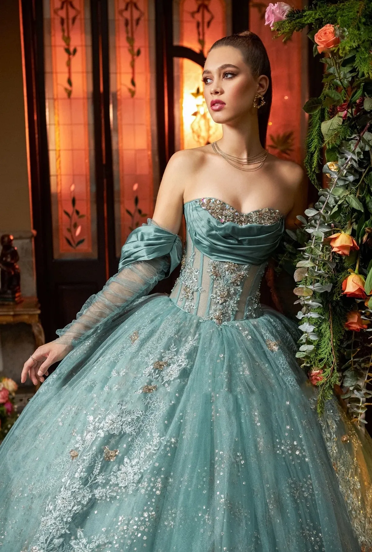 Teal new Blue Quinceanera Dresses 2025 Ball Gown Sweetheart Tulle Appliques Puffy Mexican Sweet 16 Dresses 15 Anos