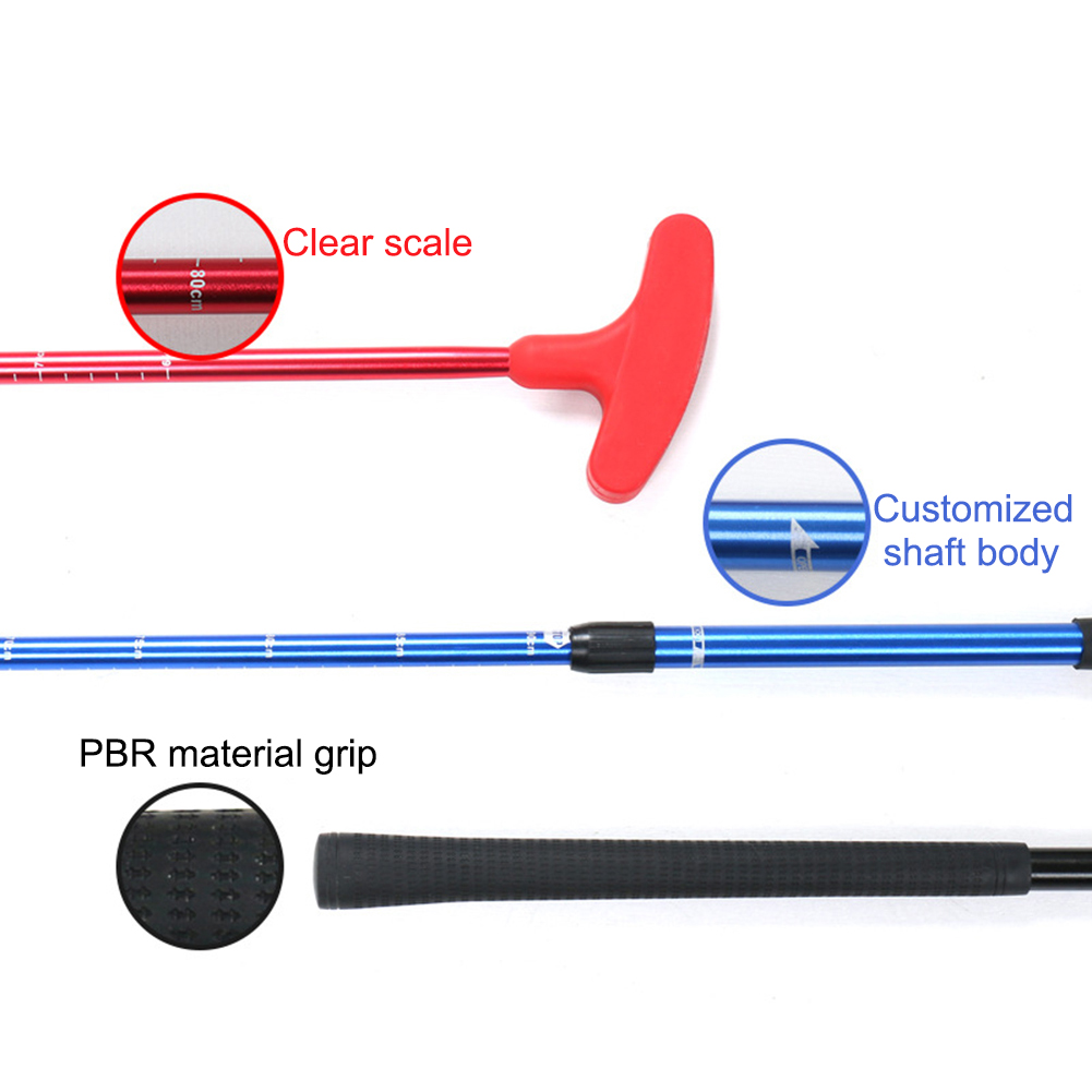 Right Left Handed Golf Putter Clubs with Extendable Shaft Kids Putter Mini Golf Clubs for Putting Green/Outdoor Games/Yard Games