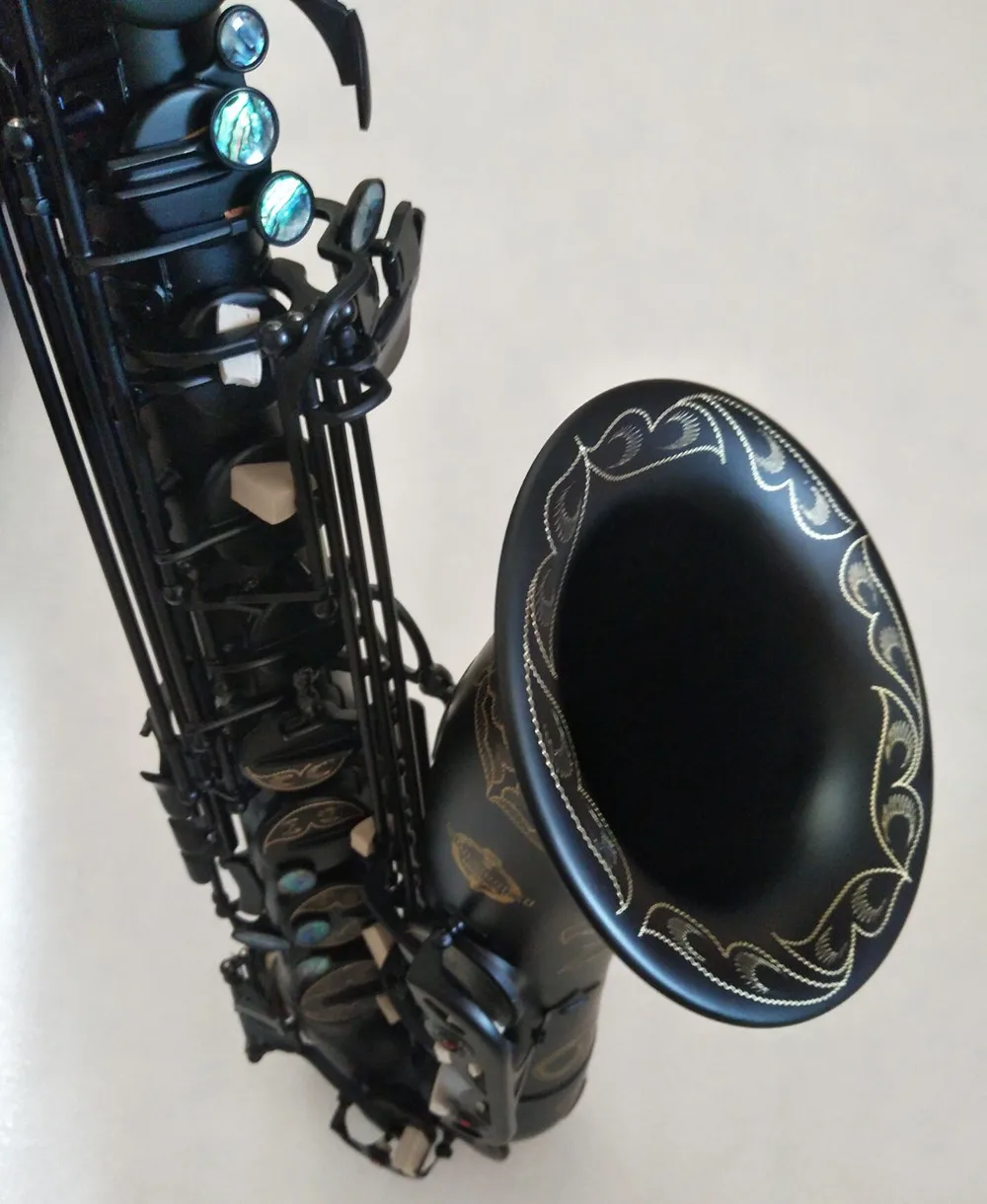 Super New Tenor Saxophone High Quality Sax B flat Tenor saxophone playing professionally paragraph Music Black Saxophone