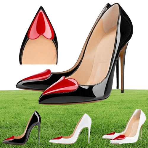 Brand designer Colors Ladies women pumps high heels shoes woman party wedding dress pointed toe stiletto shoe Heartshaped