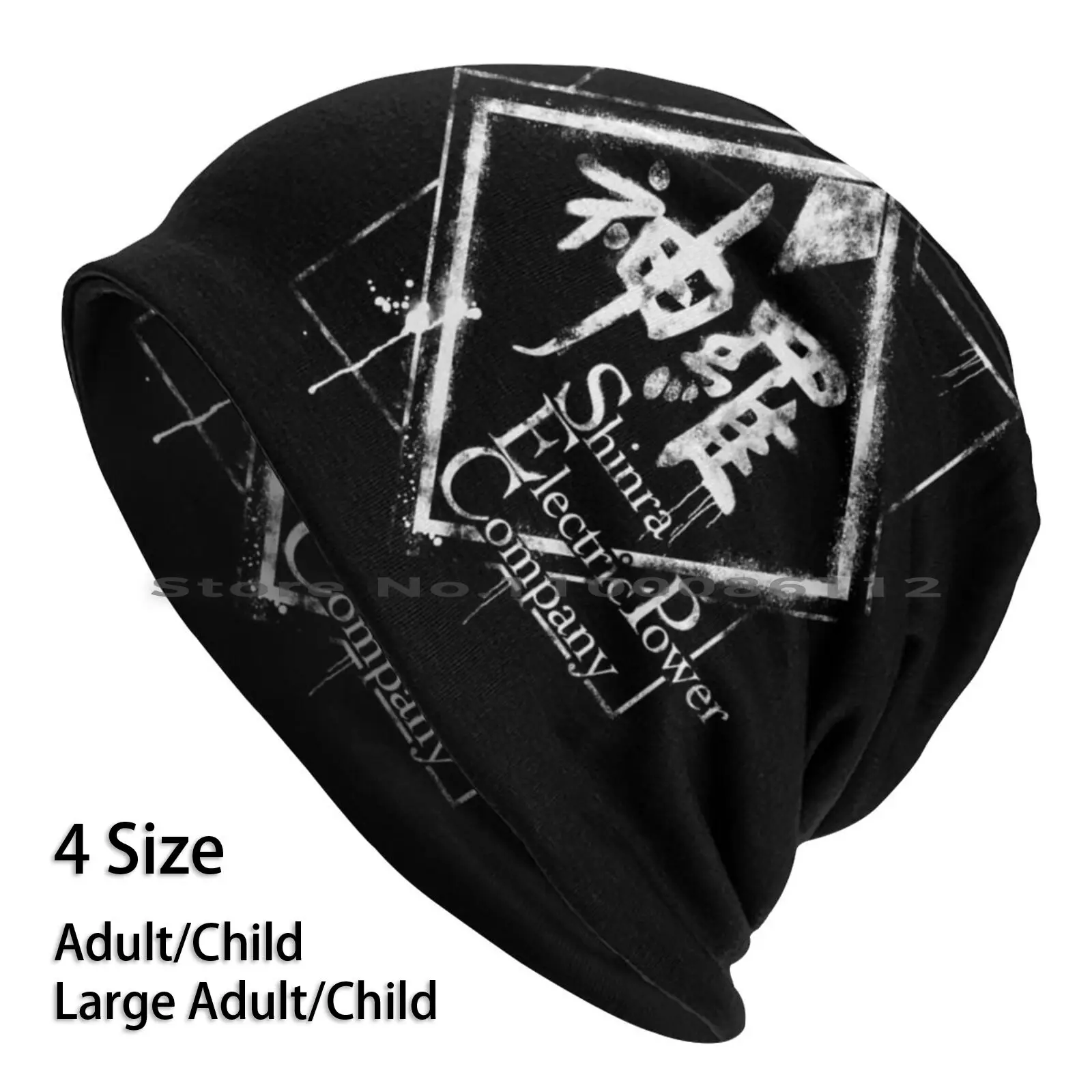 Shinra Inc Beanies Knit Hat Shinra Inc Vii Final Fantasy 7 Remake Anime Ff7 Gaming Gamer Japanese Cloud Strike Lockhart Barret