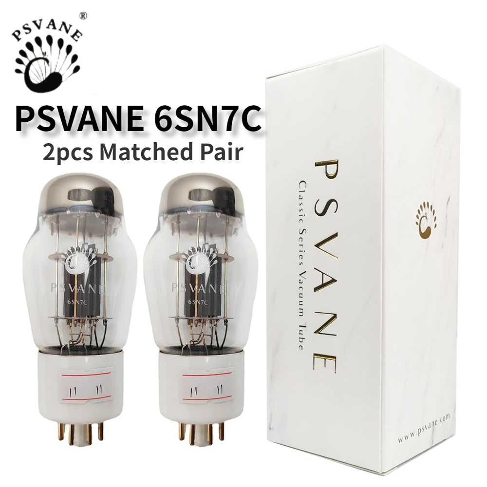 PSVANE 6SN7C Vacuum Tube Audio Valve Replace 6SN7 6N8P 6H8C CV181 New Upgrade Valve Home Theater High Fidelity Audio Amplifier