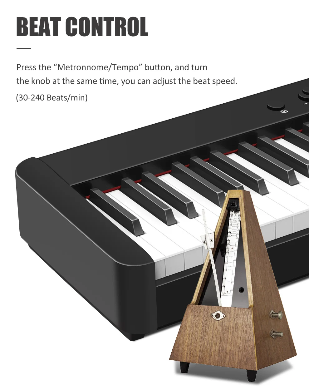 88 Heavy Hammer Keys Digital Piano Musical Keyboard Professional Electronic Music Synthesizer Midi Controller for Adults