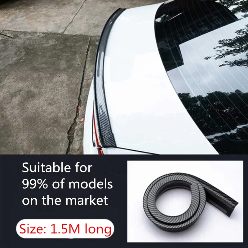 1.5M Universal Car Spoiler DIY Refit Spoiler for BMW 1 3 4 5 7 Series X1 X3 X4 X5 X6 E39 E46 E53 E60 E90 F15 F30 F35