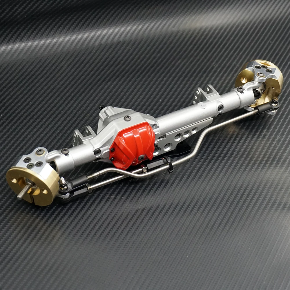 YEAHRUN Brass Knuckle Portal Cover Axle Counterweight for Axial Wraith 90018 1/10 RC Remote Control Car Accessories Spare Parts