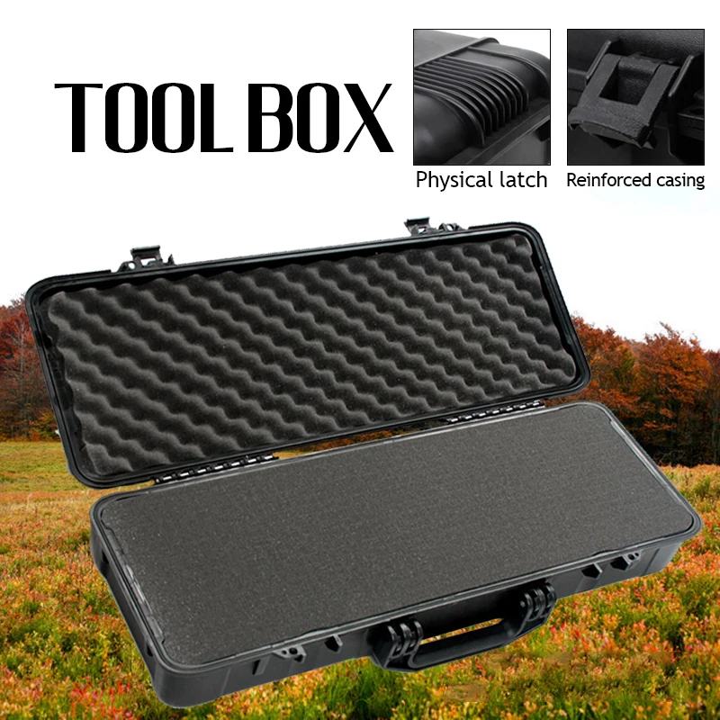 Waterproof Hard Carry Tool Case Bag Organizer Plastic Hard Equipment Case Protective Toolbox Instrument Camera Storage Box