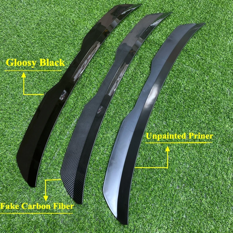 UBUYUWANT Rear Roof Lip Spoiler For Renault Megane 4 IV GT Sport Tourer 2016-2022 Hatchback Spoiler ABS Universal Car Tail Wing