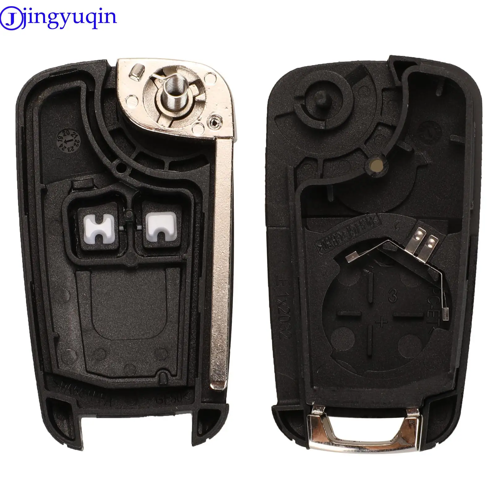Car Key jingyuqin Remote For OPEL VAUXHALL Insignia Astra For Vauxhall Opel Zafira Astra 2/3/4 Buttons 433/315MHz Control smile