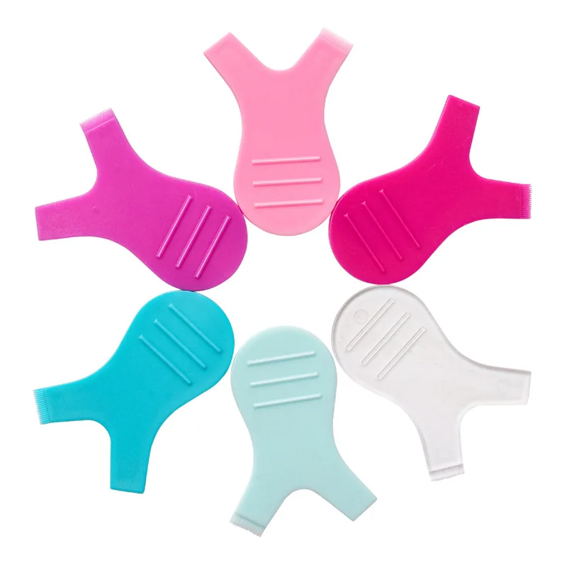 Mascara Plastic Pcs Brush Reusable For Cleaning Eyelashes Hair Curler Y Shaped Grafted Makeup Tools