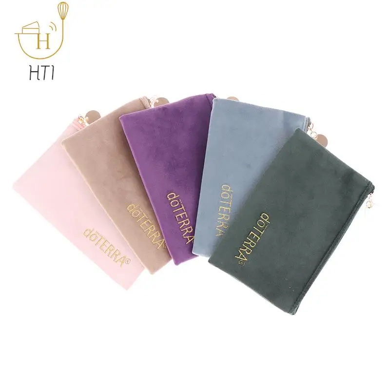 1PC Essential Oil Case Velvet Storage Bag for DoTERRA Young Living Oil Travel Portable Carry Hanging Organizer Storage Bag