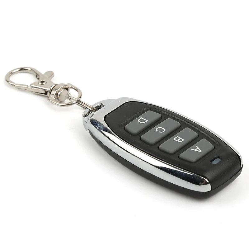 Remote 4 433Mhz Control Buttons Garage Door Opener Remote ddmysmile Control 433Mhz Clone Fixed Learning Code For Car Gate Garage Door Smile