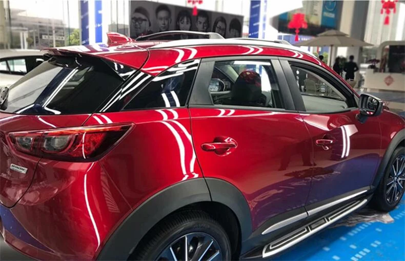 Roof Rack Cross Bar For Mazda CX3 CX-3 2015-2023 Luggage Racks Carrier Bars Top Rail Boxes High Quality Aluminum Alloy