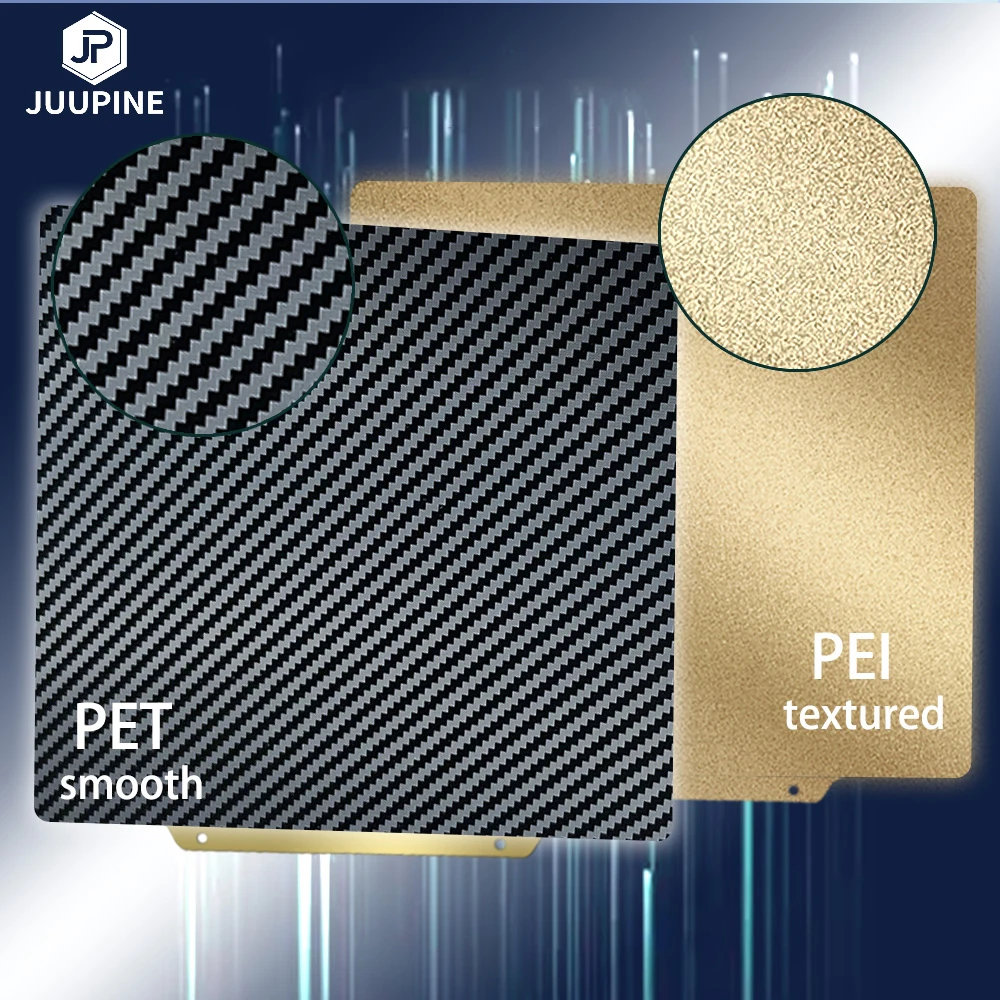 Double Side PET+PEI Spring Steel Sheet PEI Magnetic 2025 Build Plate 180/220/235/310/350 Heated Bed 3D Printer new Ender 3 Upgrade Ender5