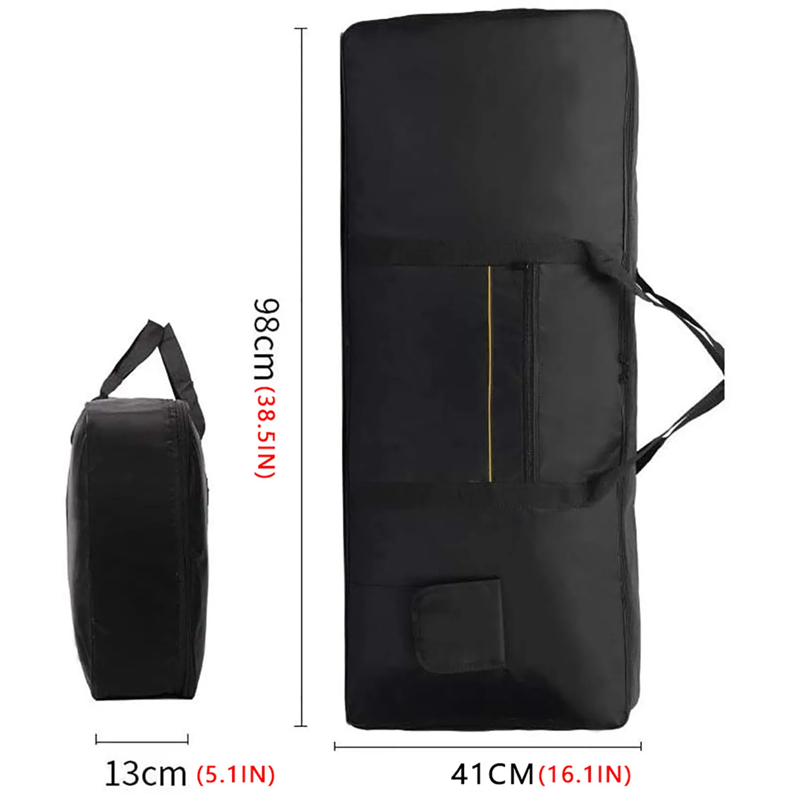 61-Key Keyboard Bag, Protective Case, Thick Padded, Portable, Waterproof, Shockproof, For Electronic Organ And Piano