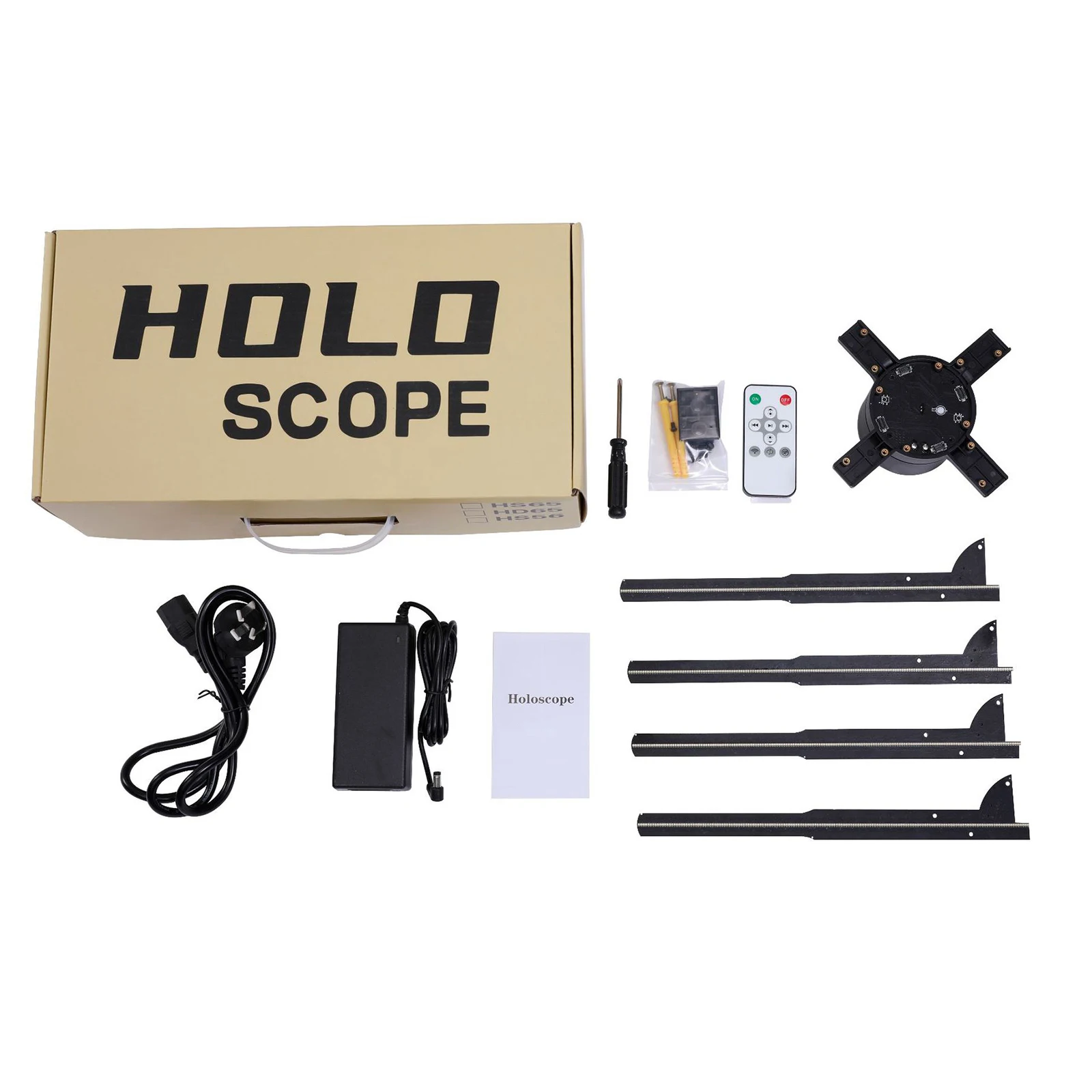 56cm 3D Holographic Projector Advertising Machine WIFI Naked Eye 3D Holographic Projector Remote Advertising Display Support