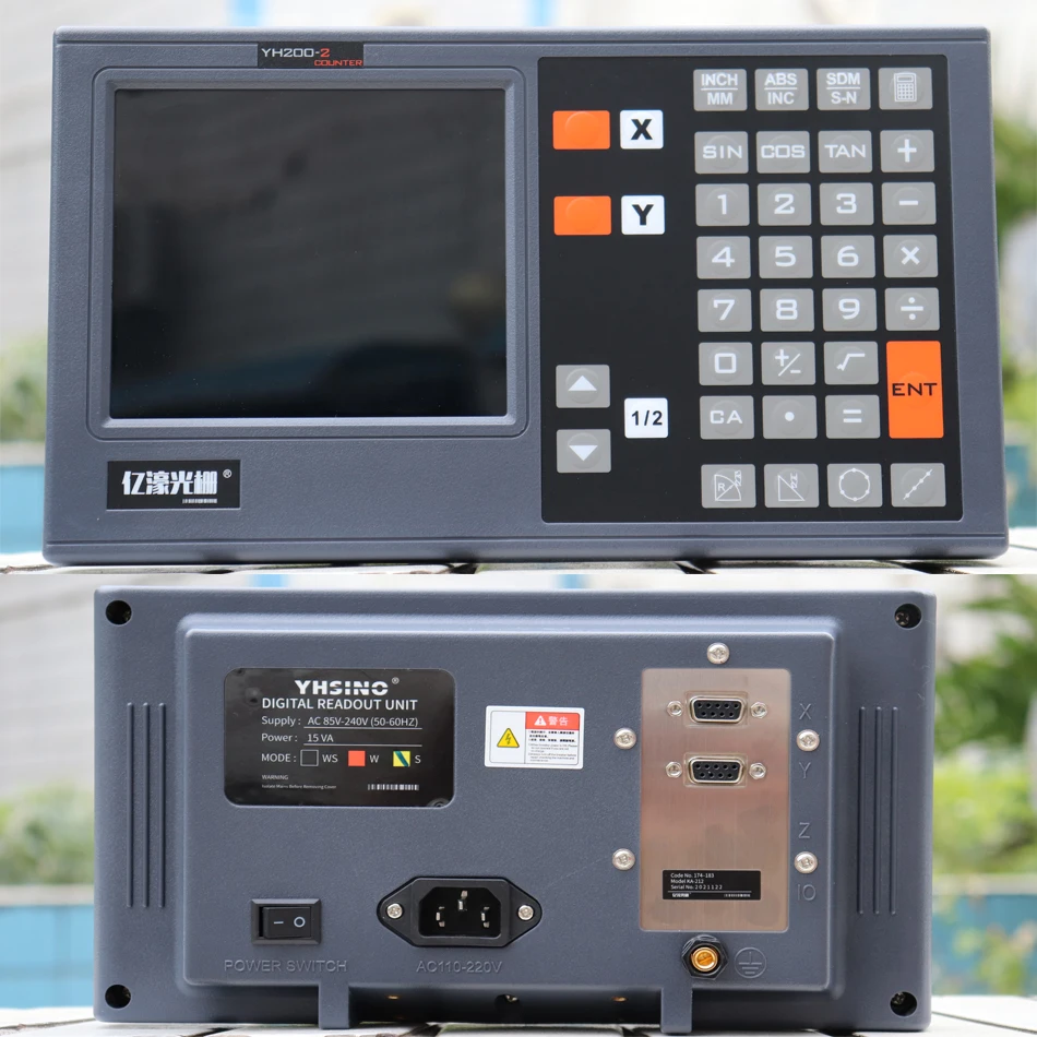 Axis Digital 3 2 Readout Linear Scale Dro ddmysmile Kit Set Yh200-2 Yh200-3 5U 5V TTL Linear Glass Encoder 100Mm To 1000Mm For Hines Smile Yh200- Yh20