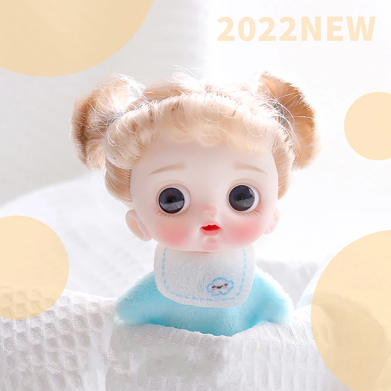 Girls OB11 For Toys BJD Doll Clothes Baby Cute Smiling Reborn doll Doll Make-up Body Cute 1/12 Dolls Toys for Girls Gifts Kids smile