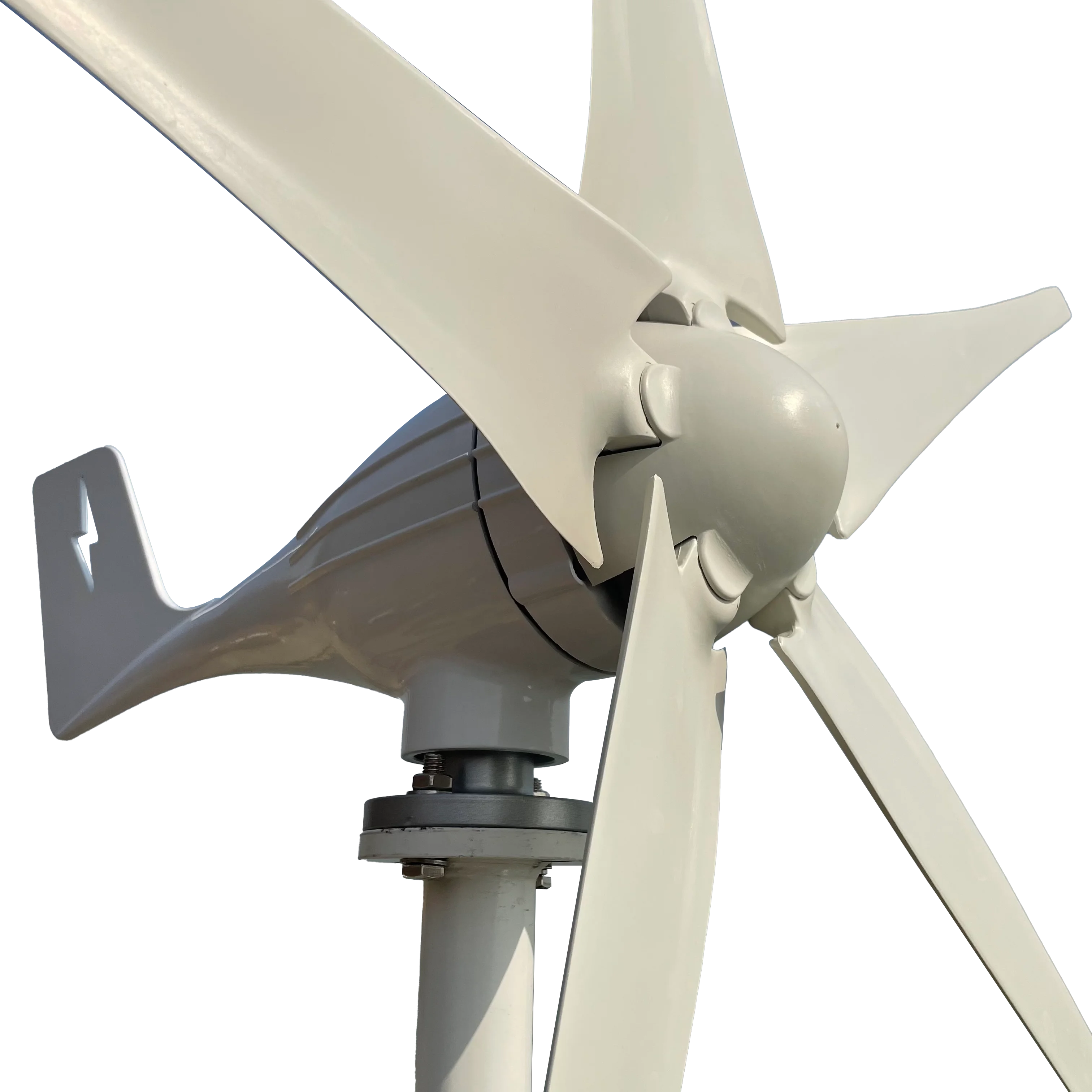 3000W 5 Blades 4000W 6Blades Free Energy Wind Energy HIGH Efficient 12V 24V 48V Wind Turbine Generator With Controller