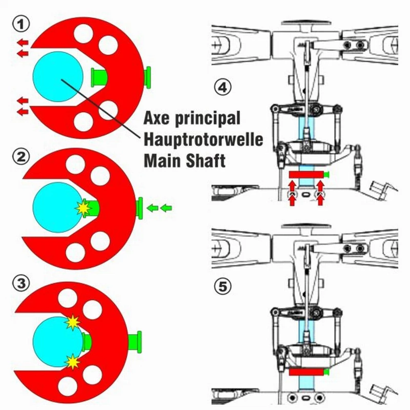 Swashplate TOOLS 450-700 Leveler ddmysmile For KS KSJ 1117 ALIGN T-Rex DFC 450 500 600 700 RC Helicopter Smile