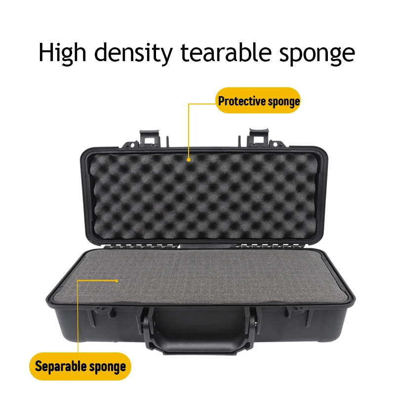 Waterproof Hard Carry Tool Case Bag Organizer Plastic Hard Equipment Case Protective Toolbox Instrument Camera Storage Box
