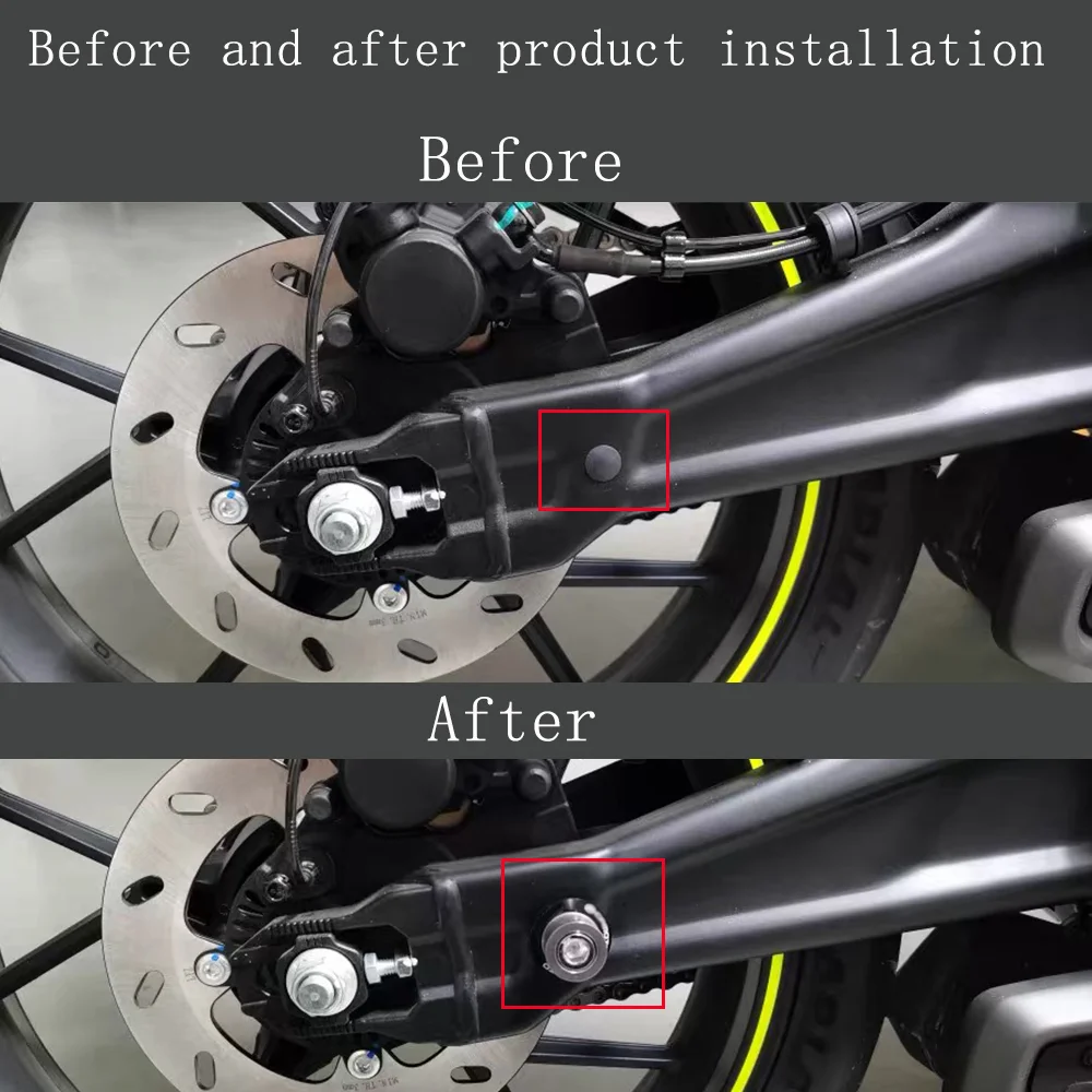 FOR YAMAHA MT09 Tracer MT-09 SP 2017-2023 2020 2022 Motorcycle Accessories Swingarm Slider Spools Accessories 6MM Stand Screws