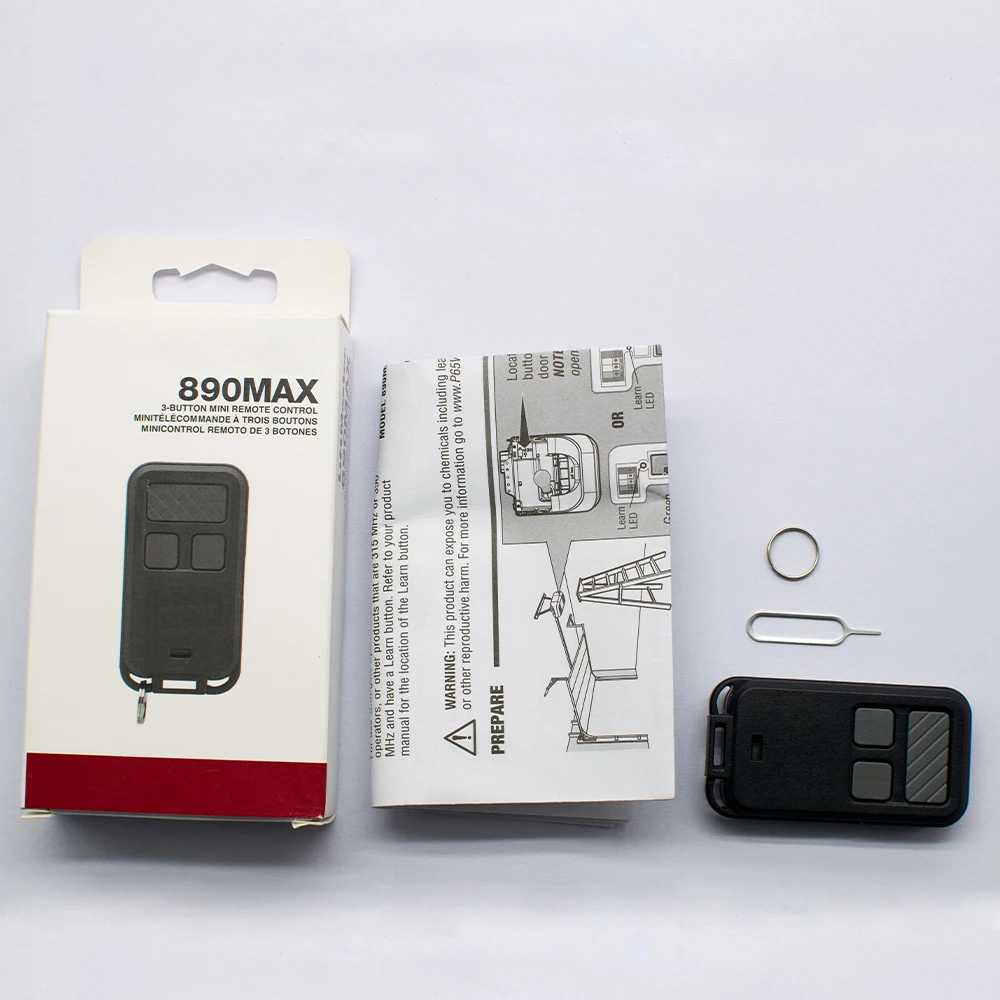 893MAX 890MAX Universal for 370LM 371LM 372LM 373LM 893LM 971LM 953ESTD 81LM 82LM new 83LM 84LM 850CB 2025 Garage Door Remote Control