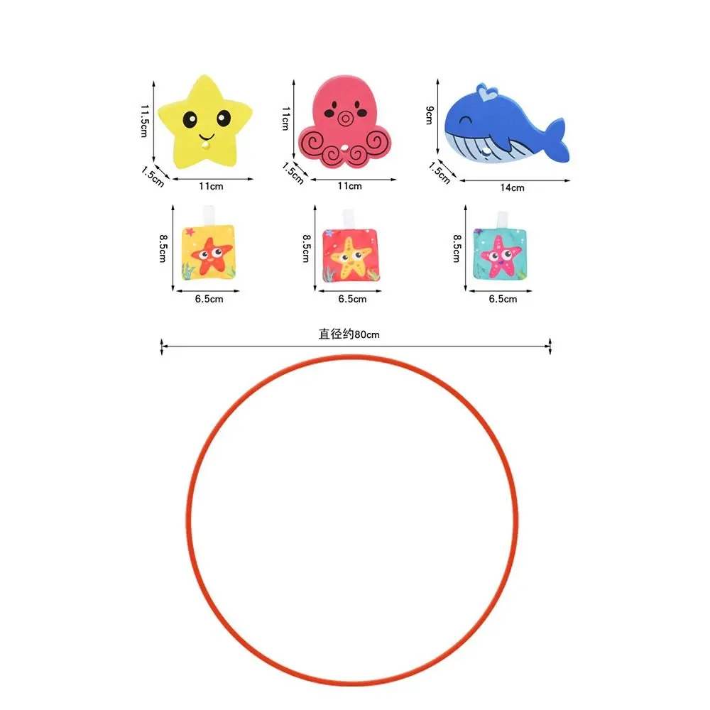 Beach 1/3Pcs Pool Summer Accessories Sinking Pool Toy Safety Training Dive Ring Set Swimming Pool Ring Swimming Aid ddmysmile Ring Smile