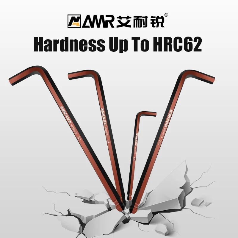 9pcs Allen Wrenches 2025 Sets Long Arm new Ball End Inch (Standard) SAE Hex 1/16inch-3/8inch S2 Steel