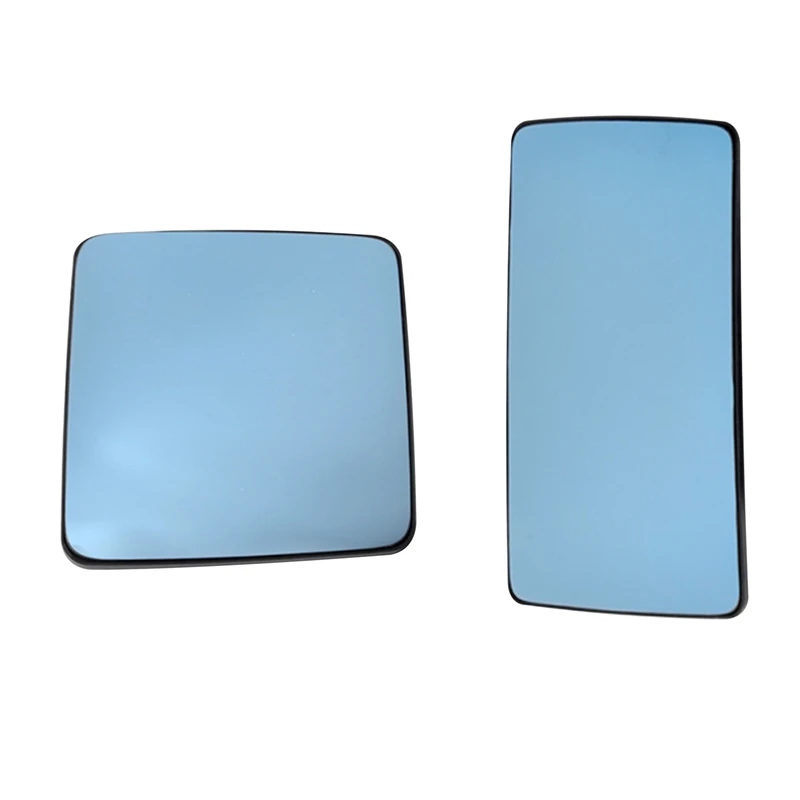 Car Blue Mirror Glass For Mercedes Benz W124 S124 W201 190 (1985-1993) E (1993-1995) Heated Glass Rearview Mirror