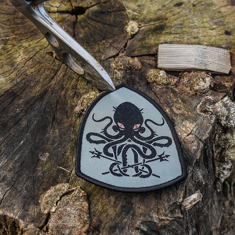 TSNK Military Enthusiasts"SEAL TEAM/LIST/Octopus" Tactial Patch Army Badge
