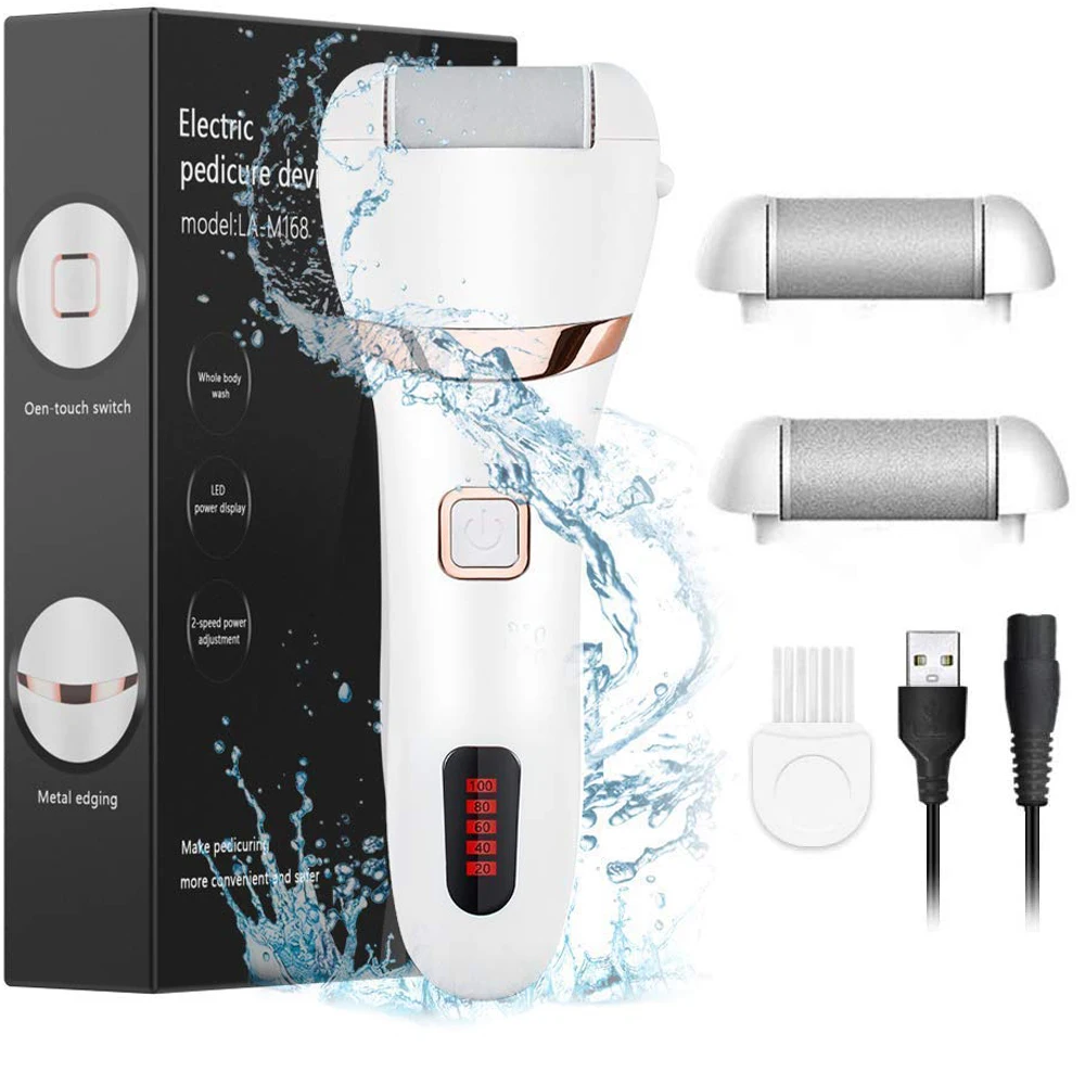 Electric Foot File Sander Foot Hard Skin Remover Exfoliating Machine Rechargeable Automatic Pedicure Tool for Heels Dead Skin
