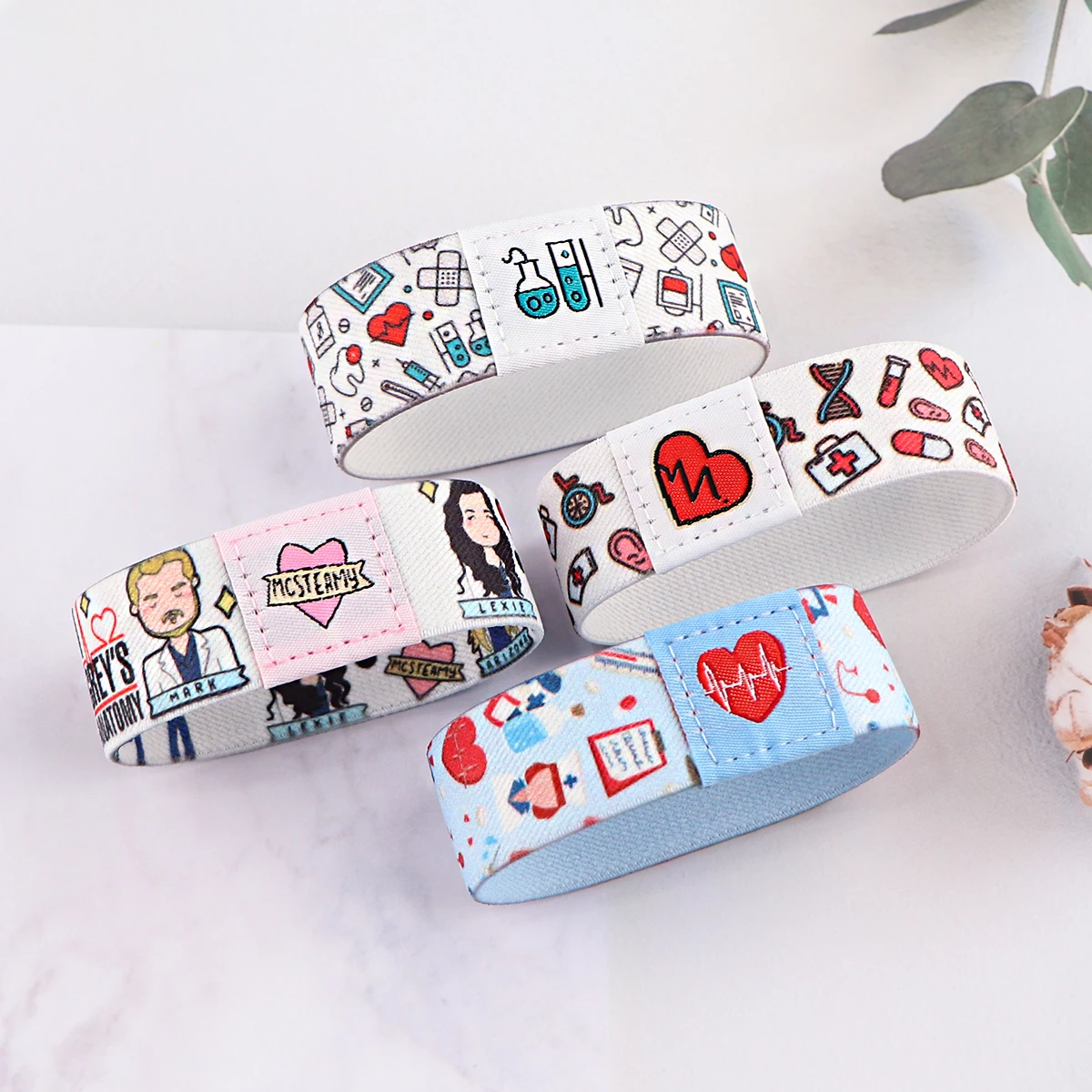 for Bracelets Nurse Doctor Women Men Armband Wristband Human Organ Decorative Bracelets Bangles Jewelry Accessories Kids Gifts smile