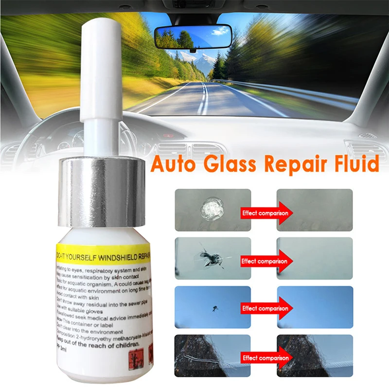 DIY Auto Window Screen Scratch Crack Restore Kit Upgrade Car Windshield Cracked Repair Tool Glass Curing Glue Auto Accessories