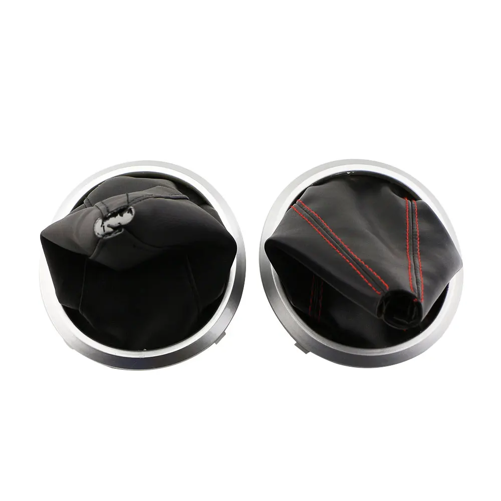 Car Gear Shift Knob Gaiter Boot Cover PU Leather Collar for Suzuki 2025 Swift SX4 Alto MT 2005 new - 2016 Auto Accessories