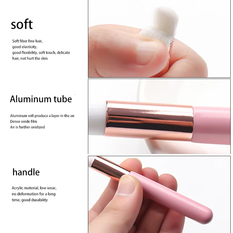 Eyelash Cleaning Brush 5Pcs Lash Extensions ddmysmile Applicators Eyebrow Nose Comedones Cleansing Brush Lash Shampoo Tools Washing Brush Smile