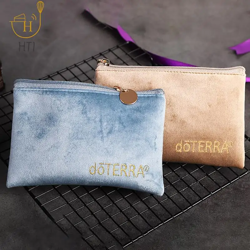 1PC Essential Oil Case Velvet Storage Bag for DoTERRA Young Living Oil Travel Portable Carry Hanging Organizer Storage Bag