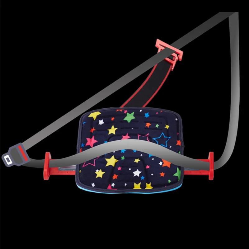 Seat Belt Adjustment Child Holder Car ddmysmile Anti-Neck Baby Shoulder Cover Seat Belt Positioner Child Seatbelt For Kids 9 To 12 Years Smile