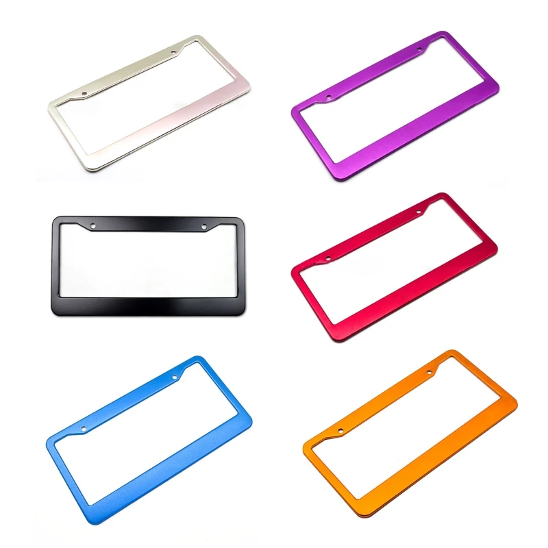 Highlighting for Cars Truck Decor Full-frame new Products 2025 License Plate Frame Simple