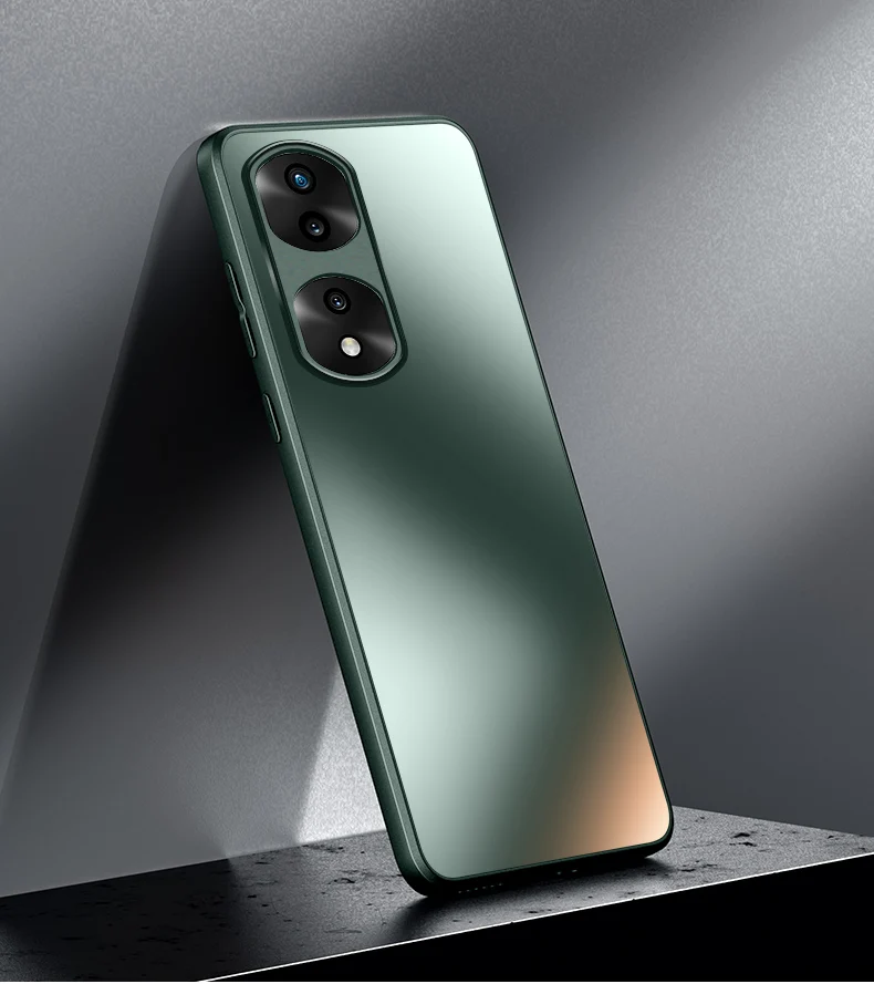 Glitter Slim AG Shockproof Silicone Hard Case For ddmysmile Huawei Honor 50 SE 70 90 Pro Matte Frosted Protective Case Smile