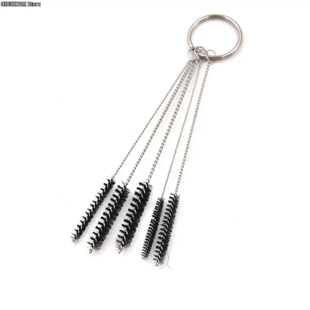 Airbrush Spray /Set 5/11Pcs Gun Nozzle Cleaning ddmysmile Kit Needle & Brush Set Repair Tool Smile /Set &